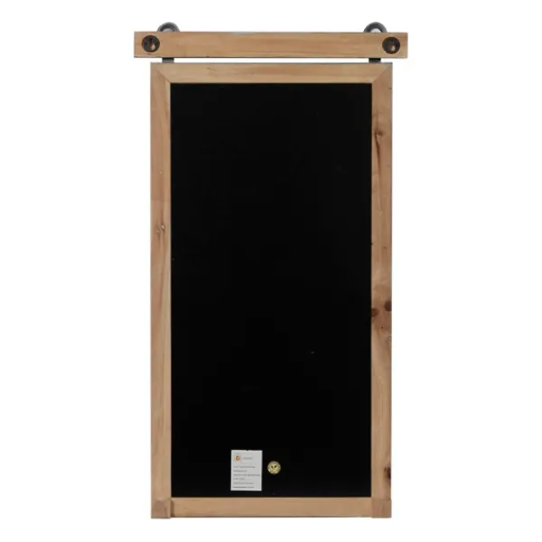 Memo & Chalkboards-Kirkland's Home Cerulean Distressed Blackboard Wall Plaque Blue