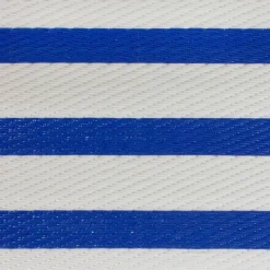 Outdoor Rugs-Kirkland's Home Cerulean Stripes Outdoor Area Rug, 4X6 Blue/White