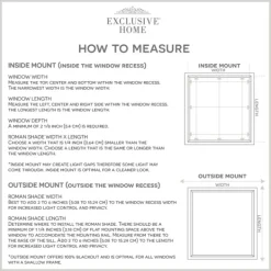 Curtains & Drapes-Kirkland's Home Chambray Blackout Roman Shade, 31 In. Blue