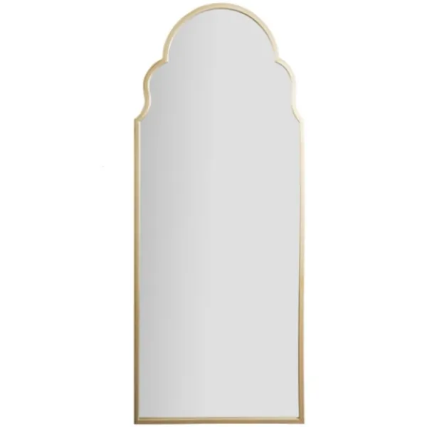 Full Length & Floor Mirrors-Kirkland's Home Champagne Maria Arch Full Length Mirror Gold