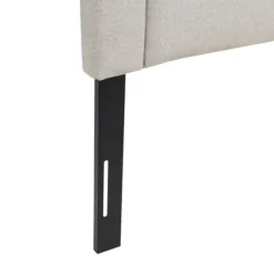 Beds & Headboards-Kirkland's Home Channel Tufted Queen Headboard Gray
