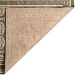Outdoor Rugs-Kirkland's Home Charcoal Diamond Nile Indoor/Outdoor Runner, 1X7 Gray/Ivory