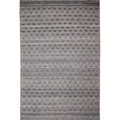 Outdoor Rugs-Kirkland's Home Charcoal Embellished Outdoor Area Rug, 8X10 Gray