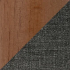 Accent Chairs-Kirkland's Home Charcoal Open Back Midcentury Accent Chair Gray
