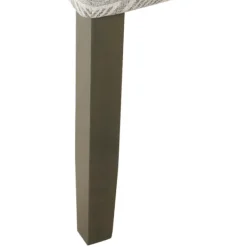 Dining Chairs-Kirkland's Home Charcoal Square Highback Dining Chairs, Set Of 2 Gray/Ivory