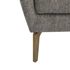 Accent Chairs-Kirkland's Home Charlene Oatmeal Accent Chair Gray