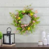 Wreaths-Kirkland's Home Cheerful Colored Eggs Easter Wreath Yellow/Green/Pink