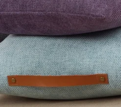 Pillows-Kirkland's Home Chenille Handle Pillow Gray