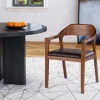 Dining Chairs-Kirkland's Home Chestnut Acacia Wood Dining Chair Brown