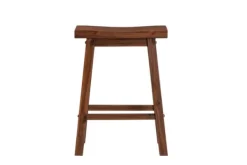 Bar Stools & Counter Height Stools-Kirkland's Home Chestnut Sonoma Saddle Counter Stools, Set Of 2 Brown
