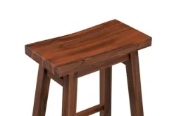 Bar Stools & Counter Height Stools-Kirkland's Home Chestnut Sonoma Saddle Counter Stools, Set Of 2 Brown