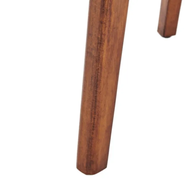 Accent & End Tables-Kirkland's Home Chestnut Wood Triangular Accent Tables, Set Of 2 Brown