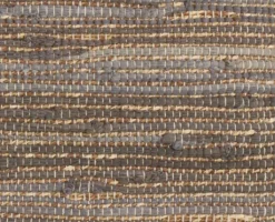 Pillows-Kirkland's Home Chindi Woven Jute Throw Pillow Brown