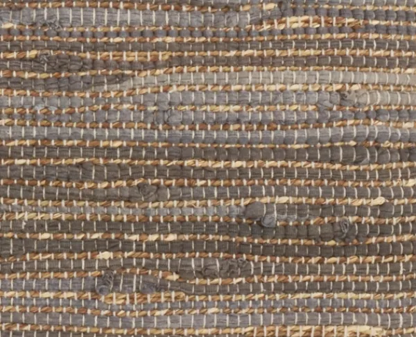 Pillows-Kirkland's Home Chindi Woven Jute Throw Pillow Brown