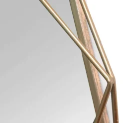 Decorative Mirrors-Kirkland's Home Chloe Gold Metal Wall Mirror