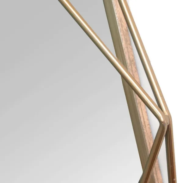 Decorative Mirrors-Kirkland's Home Chloe Gold Metal Wall Mirror