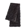 Blankets & Throws-Kirkland's Home Chocolate Fluffy Faux Fur Cotton Throw Brown