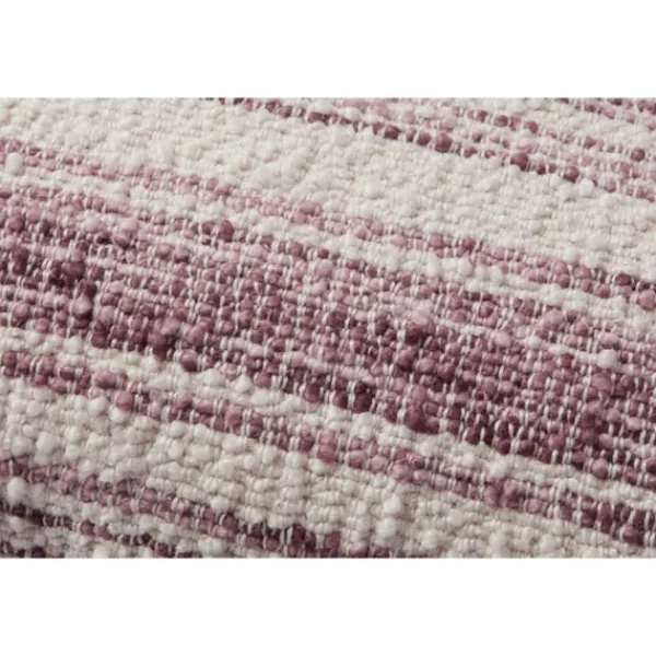 Pillows-Kirkland's Home Chris Loves Julia X Loloi Burgundy Darcy Pillow Red/Purple/Ivory