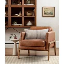 Pillows-Kirkland's Home Chris Loves Julia X Loloi Striped Athena Pillow Ivory/Black