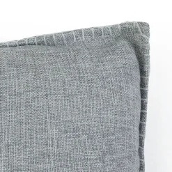 Pillows-Kirkland's Home Chunky Weave Pillows, Set Of 2 Silver