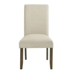Dining Chairs-Kirkland's Home Cianna Cream 2-Pc. Upholstered Dining Chair Set Tan