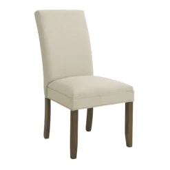 Dining Chairs-Kirkland's Home Cianna Cream 2-Pc. Upholstered Dining Chair Set Tan