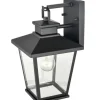 Outdoor Lighting-Kirkland's Home Classic Lantern Outdoor Sconce Black