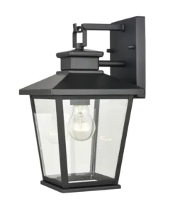 Outdoor Lighting-Kirkland's Home Classic Lantern Outdoor Sconce Black