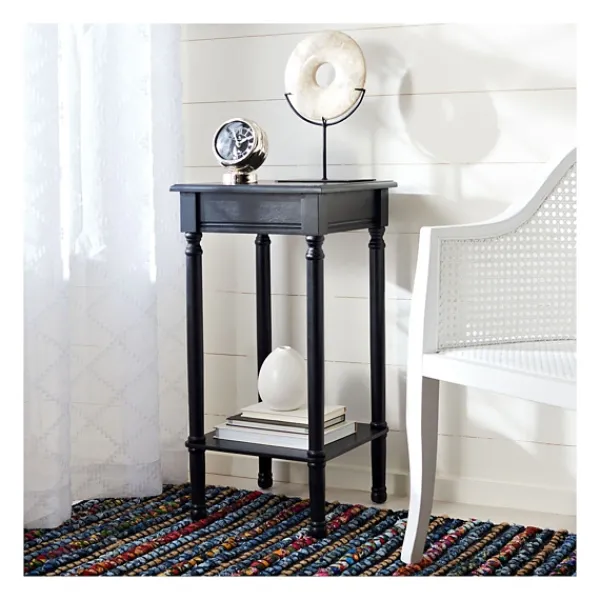 Accent & End Tables-Kirkland's Home Classic Tegan Square Accent Table Black