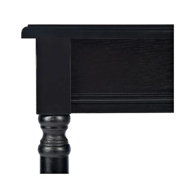 Accent & End Tables-Kirkland's Home Classic Tegan Square Accent Table Black