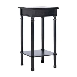 Accent & End Tables-Kirkland's Home Classic Tegan Square Accent Table Black