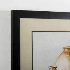 Framed Art-Kirkland's Home Clay Pot Still Life I Framed Art Print Ivory/Brown