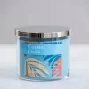 Candles-Kirkland's Home Coastal Oasis Triple Wick Jar Candle Blue
