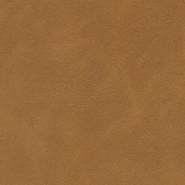Benches & Ottomans-Kirkland's Home Cognac Leather Arch Ottoman Brown