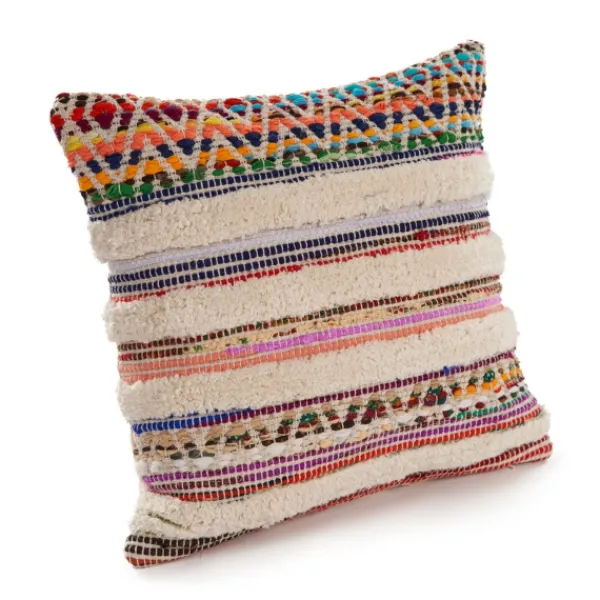 Pillows-Kirkland's Home Color Chevron Striped Pillow Multi
