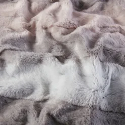 Blankets & Throws-Kirkland's Home Color Faux Fur Oversized Throw Blanket Multi