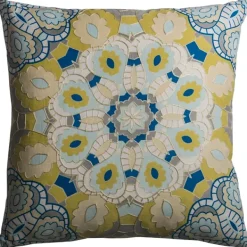 Pillows-Kirkland's Home Color Medallion Pillow Multi