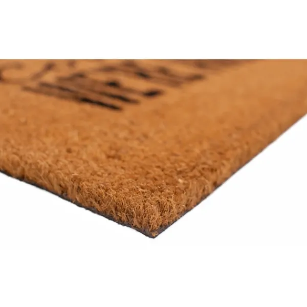 Doormats-Kirkland's Home Come In We'Re Awesome Coir Doormat Tan/Black
