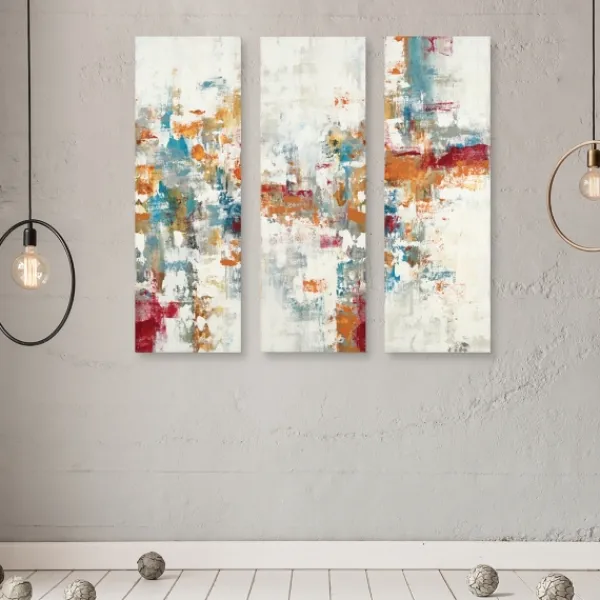 Canvas Art-Kirkland's Home Conclusion Found I Canvas Art Prints, Set Of 3 Gray/Multi