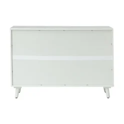Cabinets & Sideboards-Kirkland's Home Contemporary Lattice Doors Sideboard White