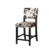 Bar Stools & Counter Height Stools-Kirkland's Home Cora Udder Madness Counter Stool Black