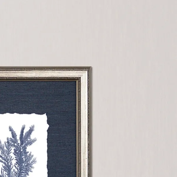 Framed Art-Kirkland's Home Coral 4-Pc. Silver Framed Art Print Set Blue