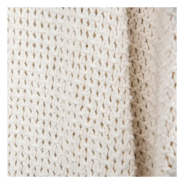 Blankets & Throws-Kirkland's Home Cotton Tassel Throw White