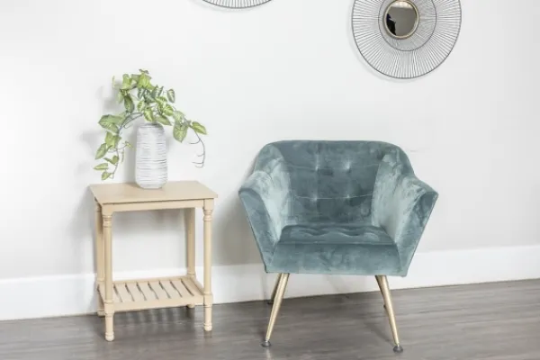 Accent & End Tables-Kirkland's Home Crate Shelf Side Table Tan