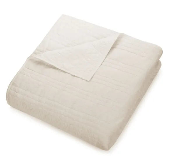 Quilts-Kirkland's Home Cream Atmosphere Queen Quilt Ivory