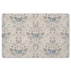 Kitchen & Floor Mats-Kirkland's Home Cream Botanical Butterfly Floor Mat Ivory