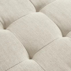 Benches & Ottomans-Kirkland's Home Cream Button Tufted Upholstered Storage Bench Ivory