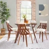 Dining Chairs-Kirkland's Home Cream Lattice Back 2-Pc. Dining Chair Set White