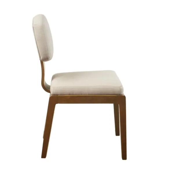 Dining Chairs-Kirkland's Home Cream Square Back Dining Chairs, Set Of 2 Ivory