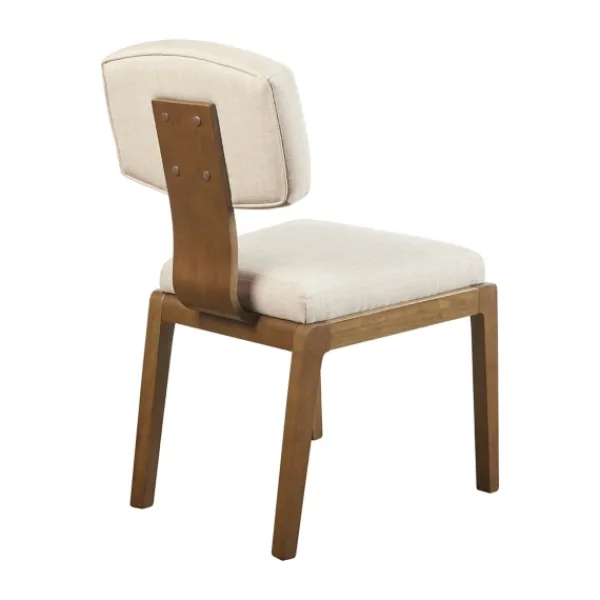 Dining Chairs-Kirkland's Home Cream Square Back Dining Chairs, Set Of 2 Ivory